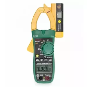 Clamp Multimeter Mastech MS2140C with Infrared Thermometer — Digital clamp meter and non-contact temp measurement