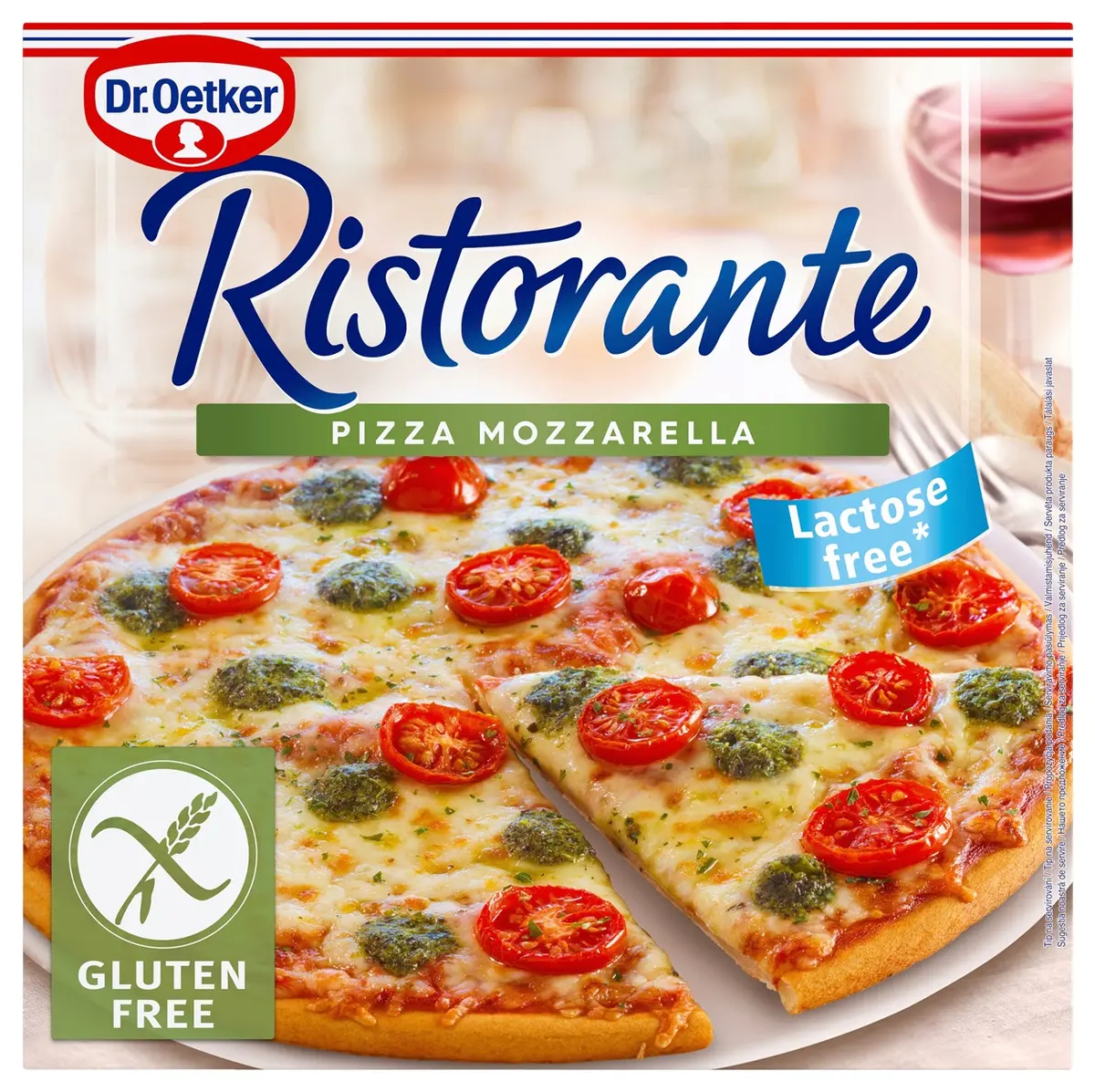 Dr. Oetker frozen Ristorante Mozzarella bezglutēna