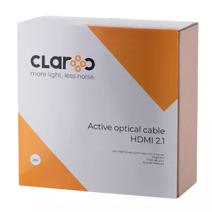 HDMI kabelis claroc FEN-HDMI-21-20M — 20 m, HDMI 2.1, atbalsts 8K@120Hz