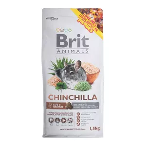Корм для шиншилл Brit Animals CHINCHILA COMPLETE 1,5 кг в гранулах