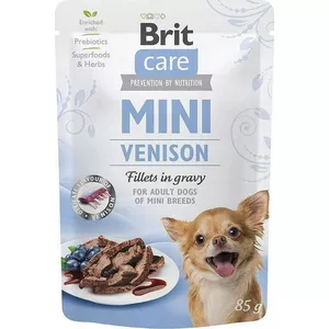 BRIT Care Mini Venison - Mitrā barība suņiem - 85 g