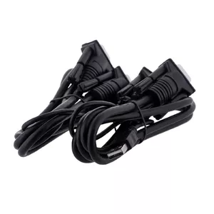 UNITEK KVM KOMUTATORS 2-IN 1-OUT, 2XVGA, 3XUSB-A