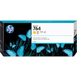 Картридж HP 764 300 мл желтый для DesignJet (оригинальный, стандартной ёмкости, 300 мл)