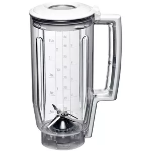Accessory for Bosch mixer/food processor MUZ5MX1 — plastic housing, translucent white, 1 kg