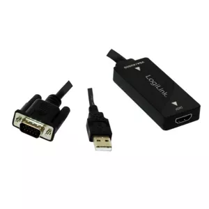 Video cable adapter LogiLink CV0060 Black