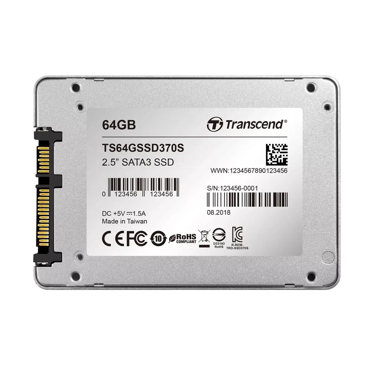 SSD диск Transcend 64GB SSD370S Photo 9