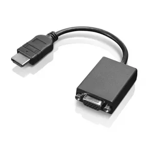 Lenovo HDMI / VGA 0,20 m Melns