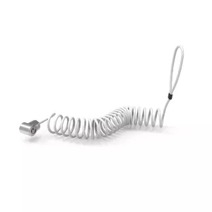Tablet security lock Compulocks Universal Tablet Lock with Keyed Coiled Cable Lock, galvanized steel, black