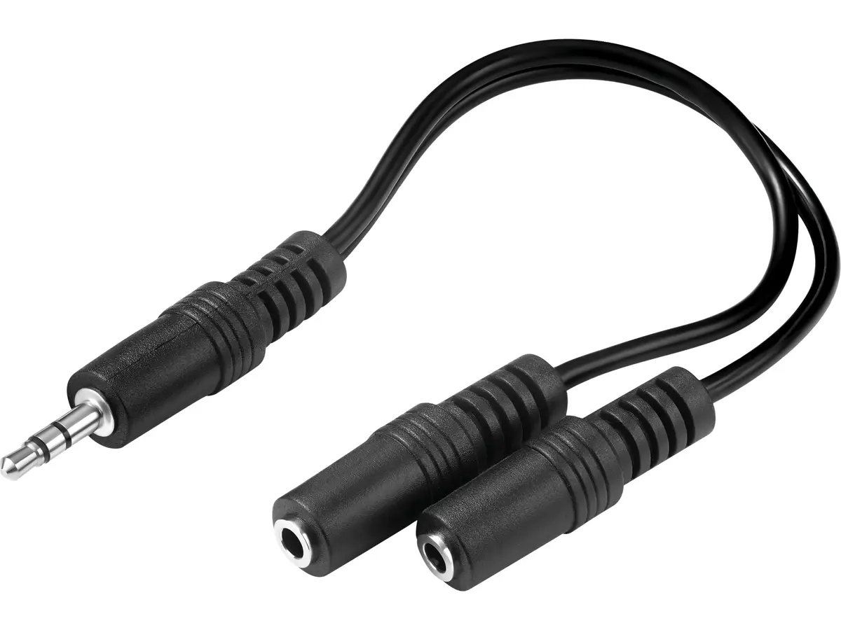 Audio dalītājs Sandberg MiniJack 1->2 502-16