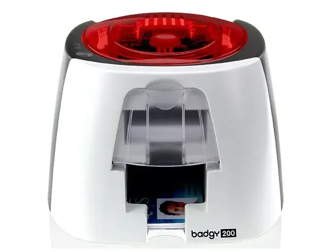 Plastmasas karšu printeris Evolis Badgy200 Photo 2