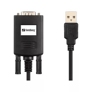 Sandberg USB to Serial Link (9-pin) USB grafiskais adapteris Melns