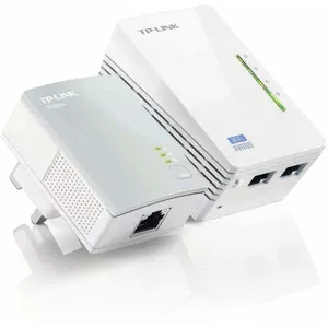 TP-LINK TL-WPA4220 KIT V1.20 600 Mbit/s Ethernet/LAN savienojums Wi-Fi Balts 2 pcs