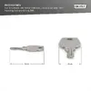 Digitus Key DN-19 KEY-9473 for Server Racks Photo 2