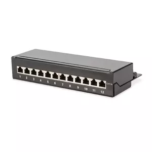 Patch Panel Digitus Desktop CAT 6A Class EA Shielded Black