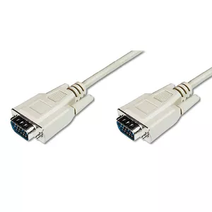 Digitus AK-310100-018-E VGA kabelis 1,8 m VGA (D-Sub) Bēšs