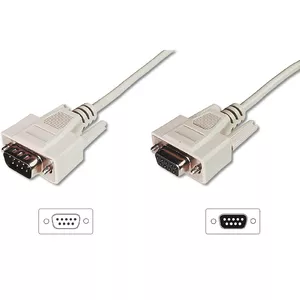 Extension cable Digitus D-Sub9/M - D-Sub9/F 5m