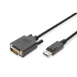 DisplayPort adaptera kabelis Digitus AK-340301-010-S