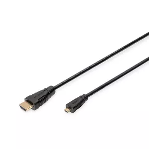 HDMI kabelis Digitus AK-330115-010-S 1m Micro uz Standard
