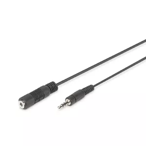 Digitus 1.5m, 2x3.5mm аудио кабель 1,5 m 3,5 мм Черный
