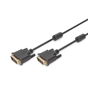 DVI Connection Cable Digitus AK-320101-100-S 10m DVI-D