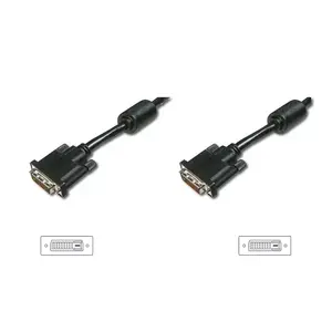 DVI cable Digitus DK-320101-020-S 2 m DVI-D Black
