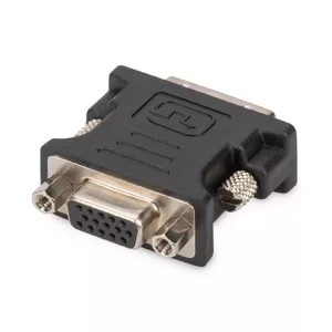 Адаптер DVI Digitus AK-320504-000-S DVI-I на D-Sub никелевое покрытие черный