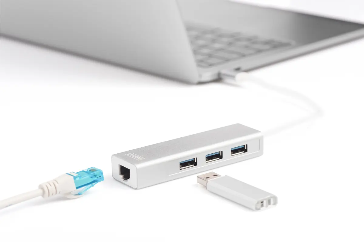 Digitus USB Type-C Hub & Gigabit Ethernet DA-70255 Photo 4
