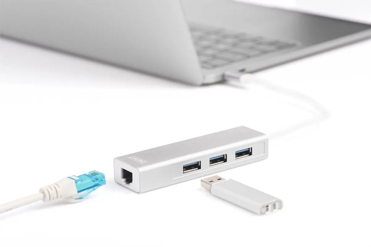 Digitus USB Type-C Hub & Gigabit Ethernet DA-70255 Photo 8