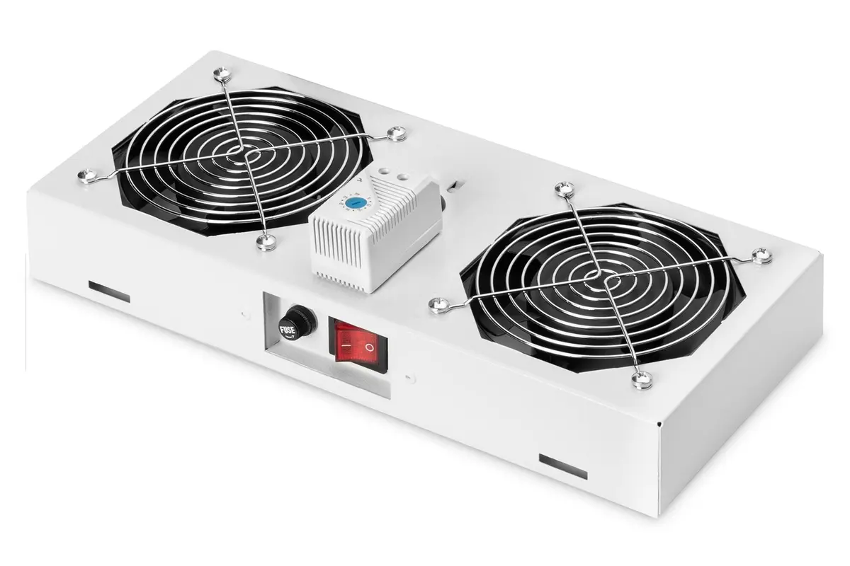 Jumta ventilācijas iekārta Digitus DN-19 FAN-2-WM-T
