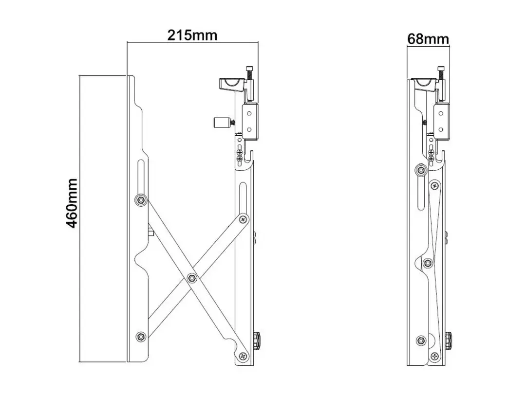 Video sienas stiprinājums Multibrackets M Public Push 40-70" Melns Photo 24
