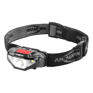 Headband flashlight Ansmann HD70B LED 3W IP44 Black