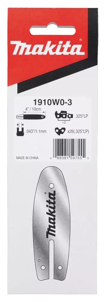 Цепная шина Makita 1910W0-3 Photo 2