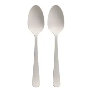 Disposable soup spoon Papstar 96464 Polypropylene White 100 pcs