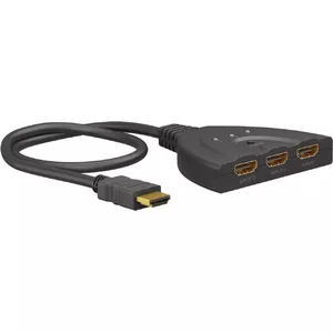 HDMI slēdzis Goobay 58487 0.58m kabeļa garums 92mm platums 82mm dziļums 16.5mm augstums