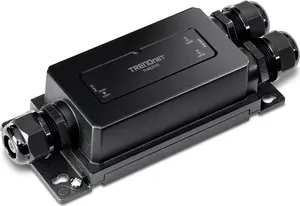 Network transmitter & receiver Trendnet TI-BE200 2000 Mbit/s Black