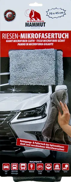 Polishing Cloth Xantos Mammut Riesen-Mikrofaser 45x Photo 2