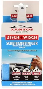 Window cleaner sponge Xantos Zisch&Wisch integrated 40 ml refillable cleaner