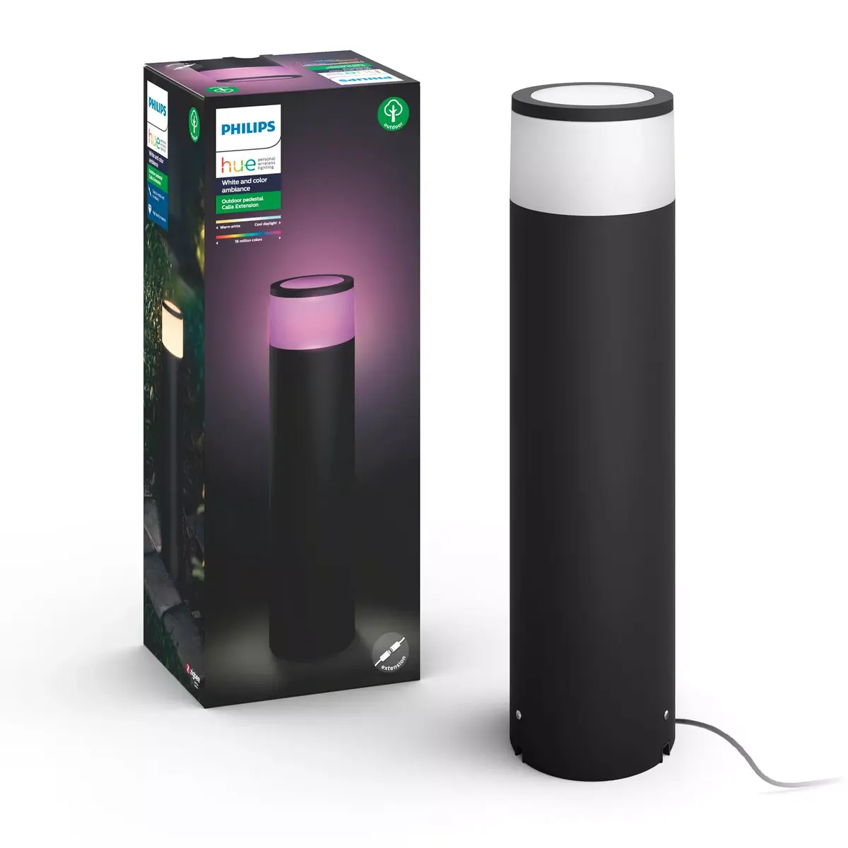Smart pedestal lighting Philips Hue Calla Large Outdoor Photo 7