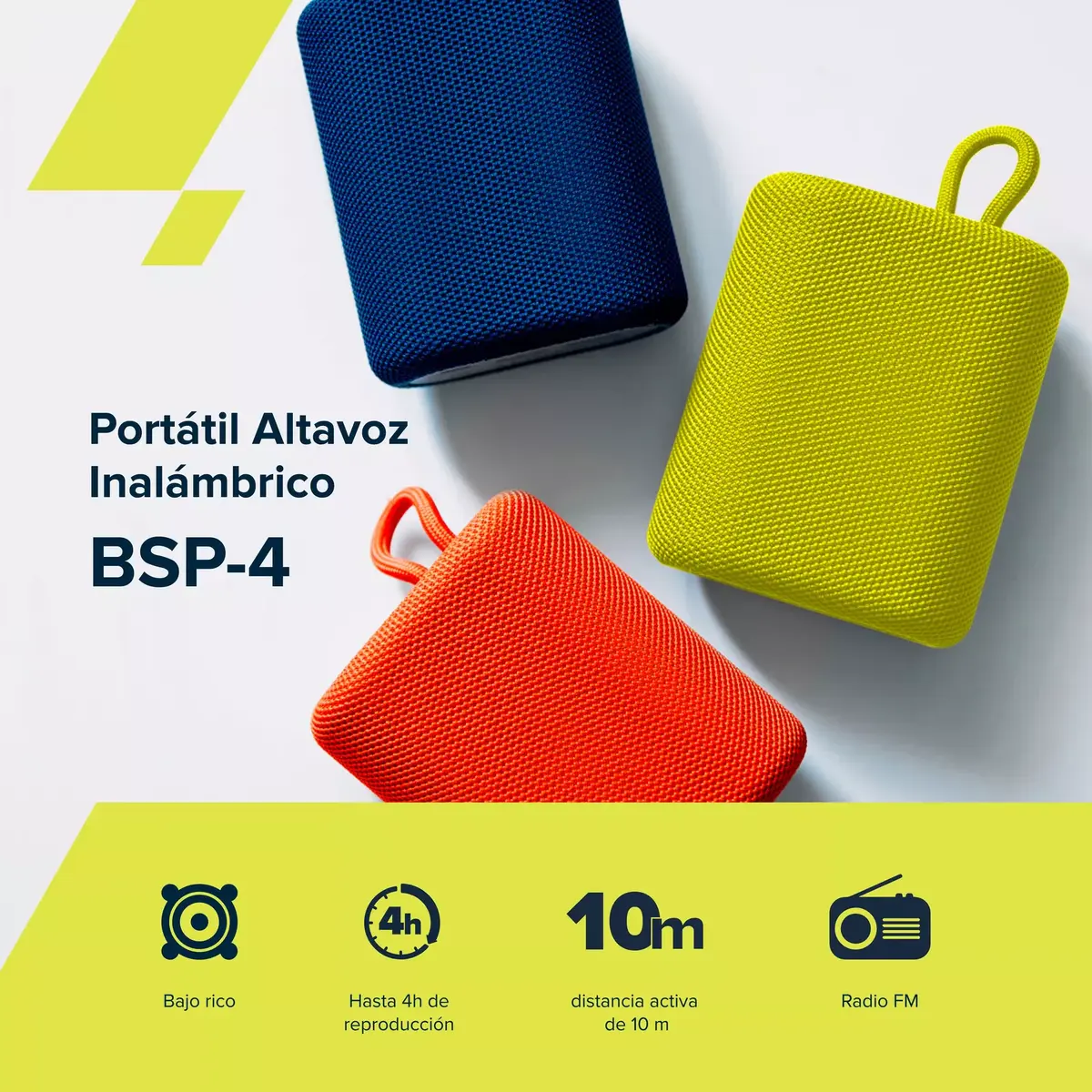 Stereo Portable Speaker Canyon BSP-4 CNE-CBTSP4DG Photo 9