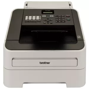 Машина факсимильная Brother FAX-2840 Лазерная 33.6 Kbit/s A4 Черная Серая