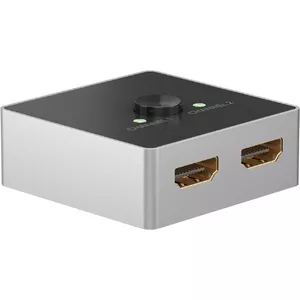 HDMI slēdzis Goobay 58486 1 ieeja 1 izeja 55x55x22.5mm