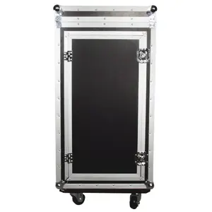 Flight case Roadinger 30110000 Plywood Black Silver