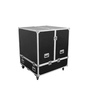 Flight case Roadinger 31000433 Plywood Black Silver 69.8 kg