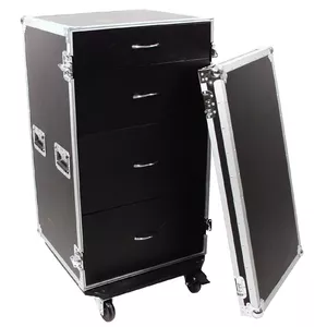 Flight case Roadinger 30126432 Plywood Black Silver 64.5 kg