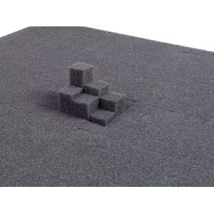 Roadinger foam insert 576x376x100 mm for cases and transport protection, model 80702663