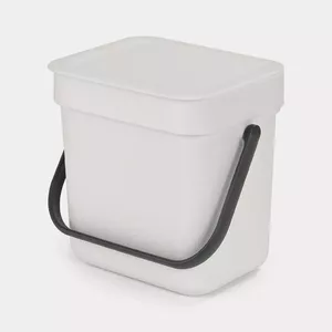 Brabantia Sort & Go 3 L Grey Waste Bin 188x139x181 mm