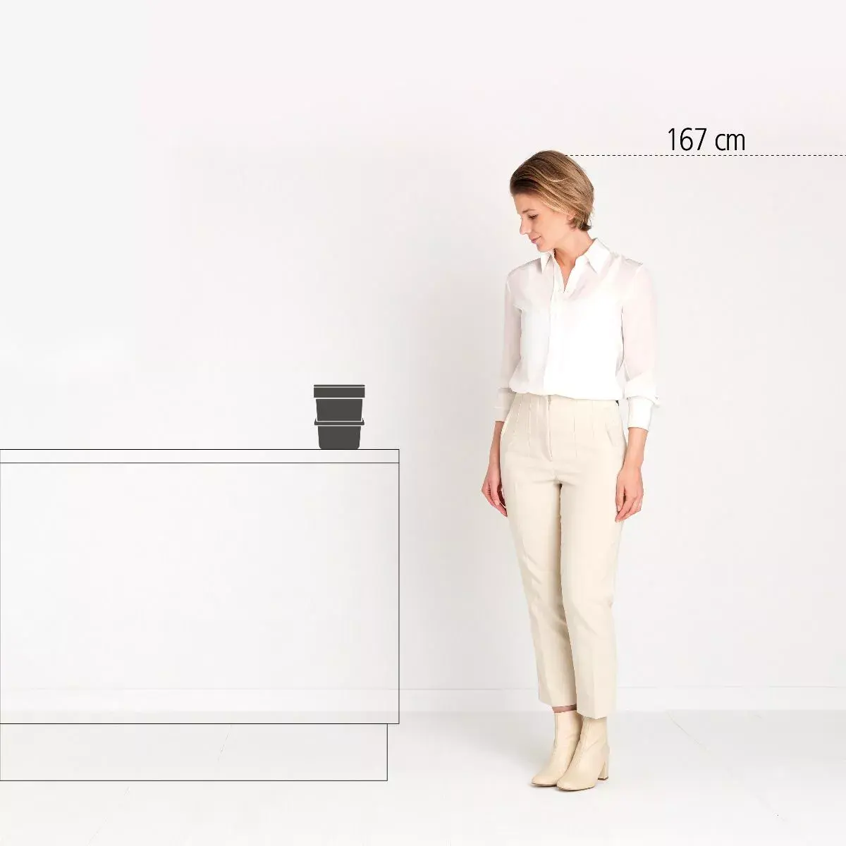 Waste Bin Brabantia Sort & Go 3 L Photo 3