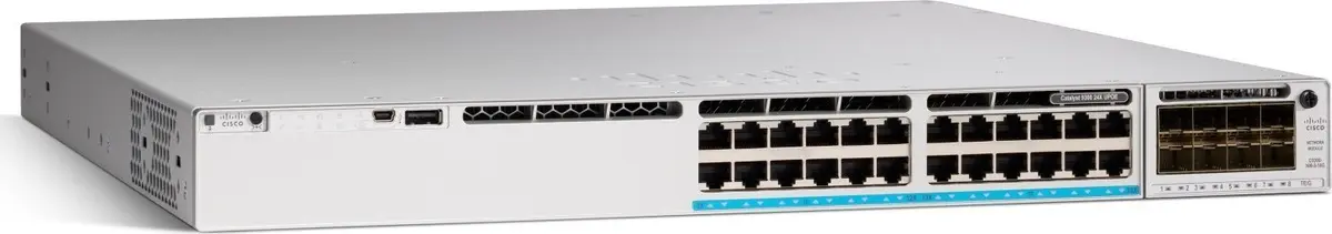 Pārvaldāms L2/L3 slēdzis Cisco Catalyst C9300-24UX-E Photo 2