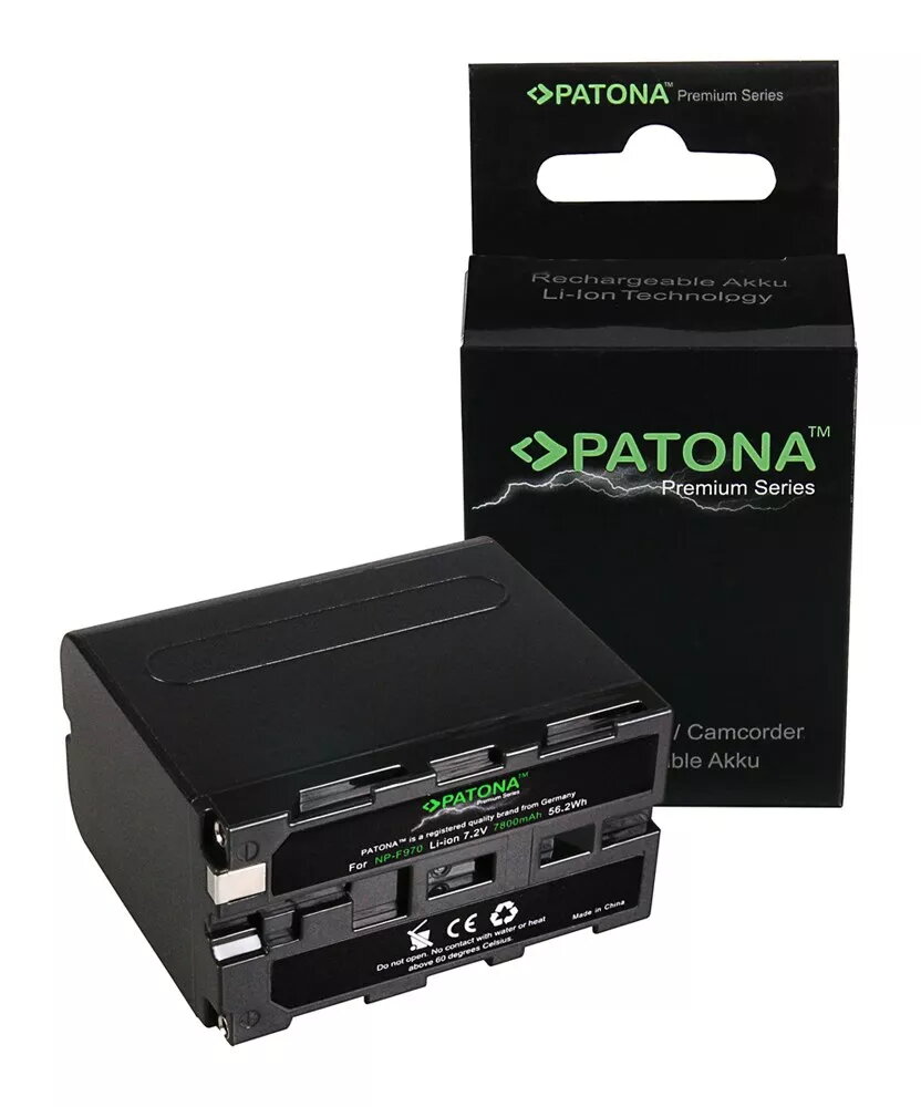 Akumulators PATONA priekš Sony NP-F970/NP-F960/NP-F950 —