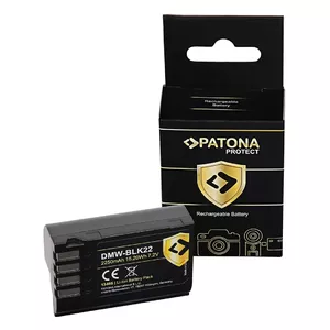 Аккумулятор PATONA DMW-BLK22 2250mAh / 16,2Wh для Panasonic DC-S5 G9 GH5 GH5S